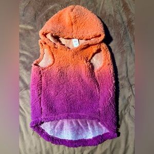 Justice Dog Sweater w Pocket size M - Pink/Purple